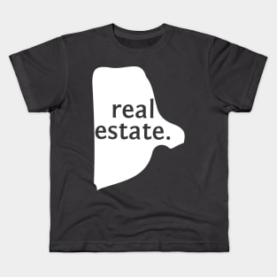 Rhode Island State Real Estate Kids T-Shirt